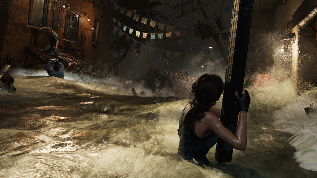 Цунами в Shadow of the Tomb Raider