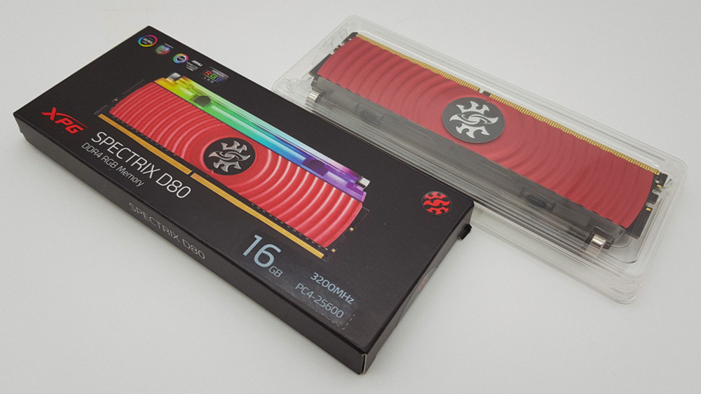 ADATA XPG Spectrix D80 DDR4-3200 RGB 2×16GB