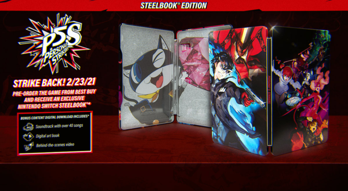 Persona 5 Strikers – Steelbook Edition