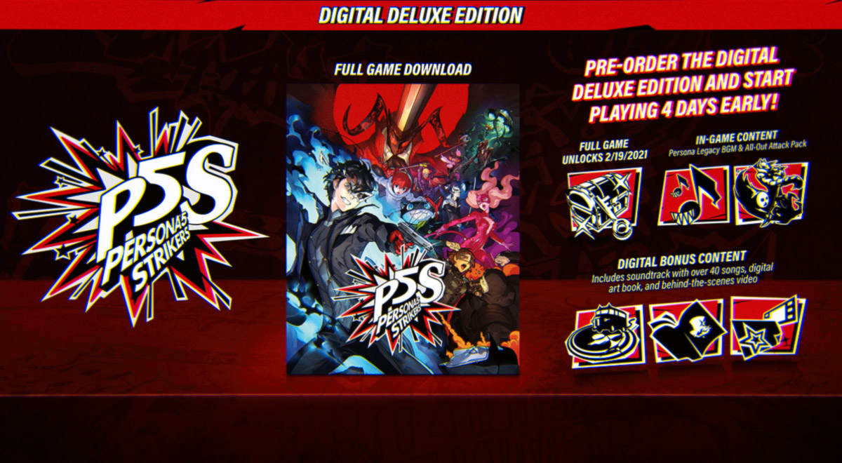 Persona 5 Strikers – Digital Deluxe Edition